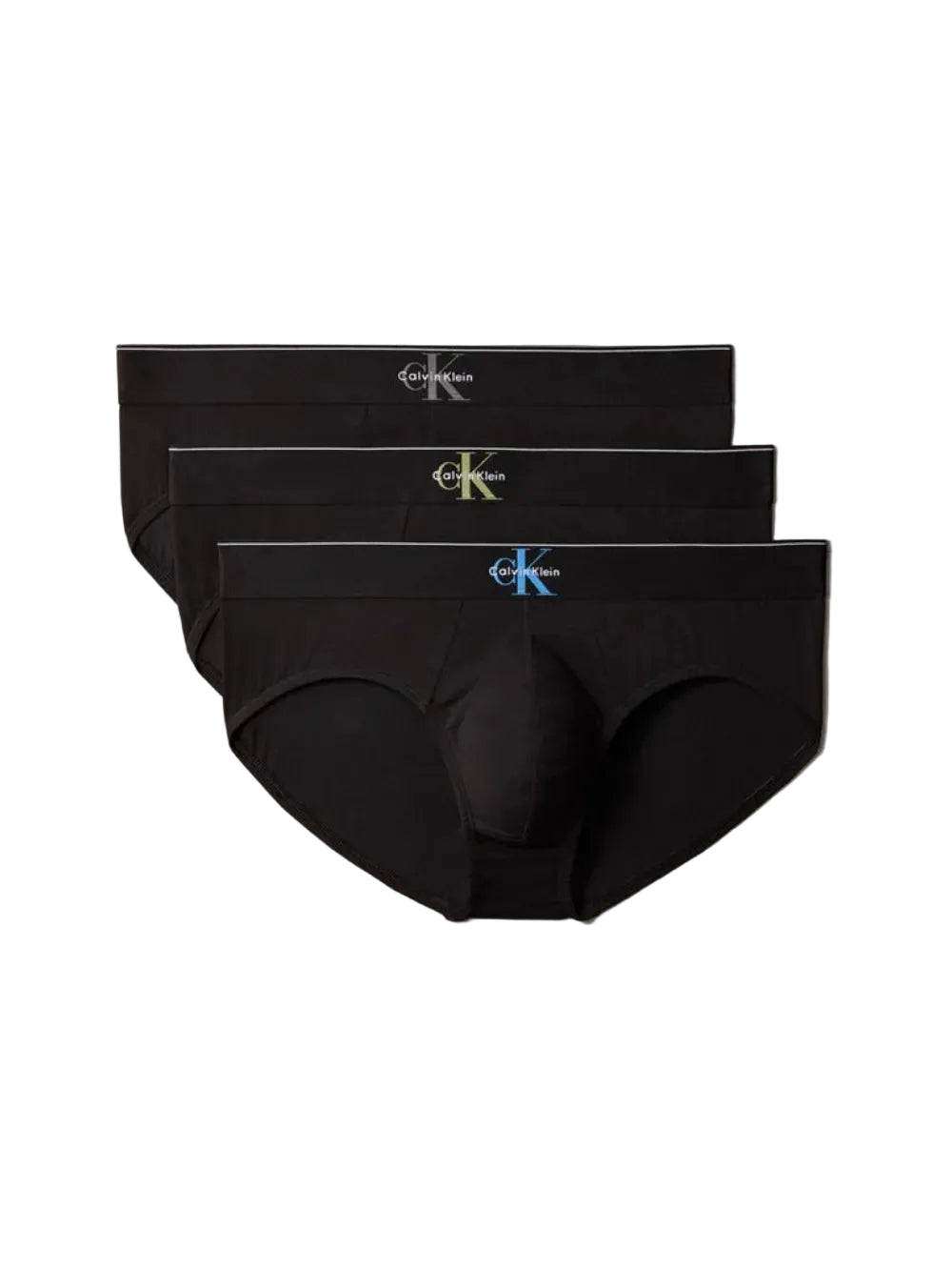 Slip Uomo Logo Monogram confezione 3 pezzi Calvin Klein