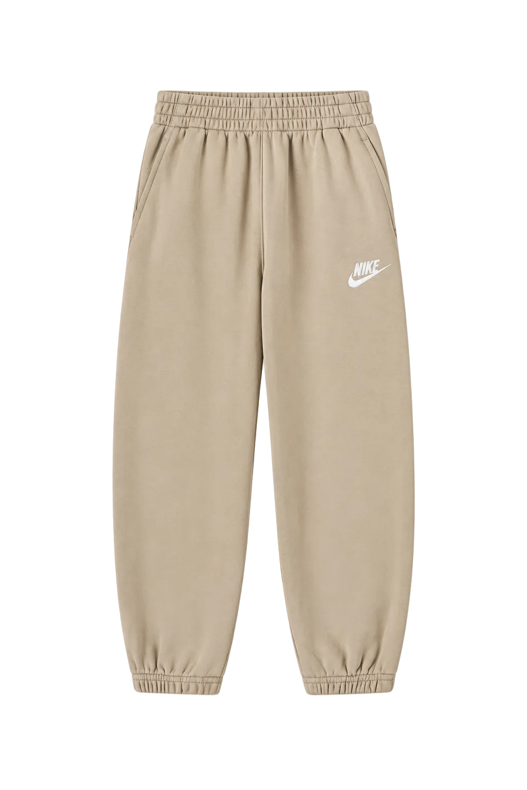 Tuta Neonati felpa con cappuccio e pantaloni beige