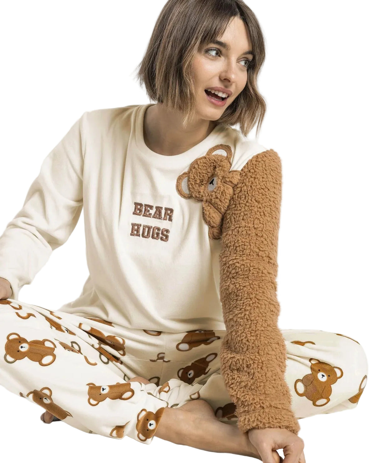 Pigiama Donna Velvet Bear Hugs Admas 64964