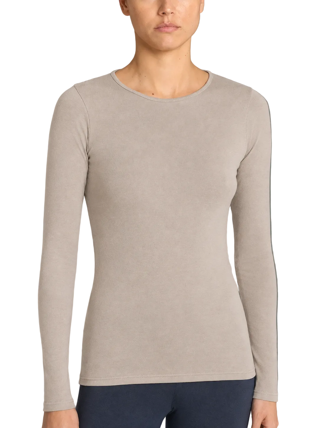 Maglietta Donna girocollo in Thermo Cotton
