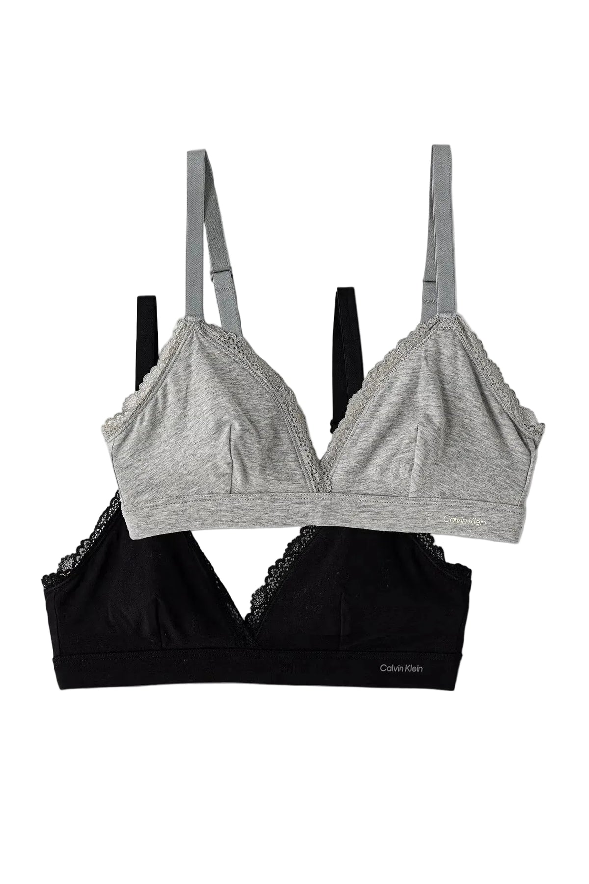 Reggiseno a triangolo senza imbottitura in cotone 2 pezzi