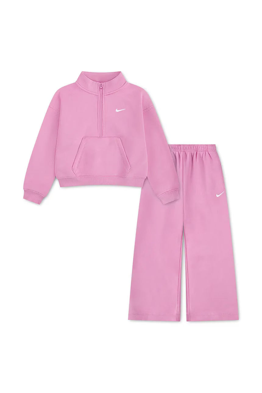 Tuta Bambina rosa gamba larga Nike