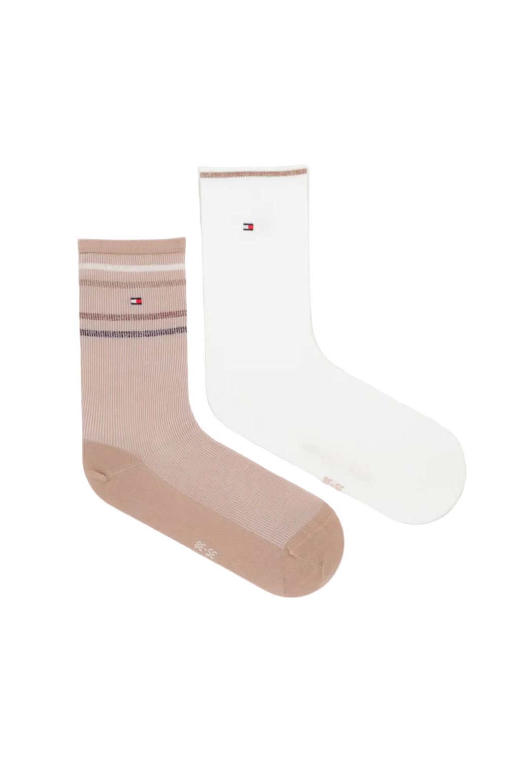 Calzini Donna Tommy Hilfiger confezione 2 paia lurex