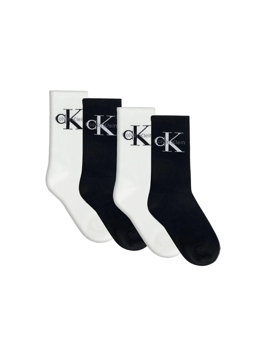 Calzini Donna lunghi con logo in confezione regalo da 4 Calvin Klein