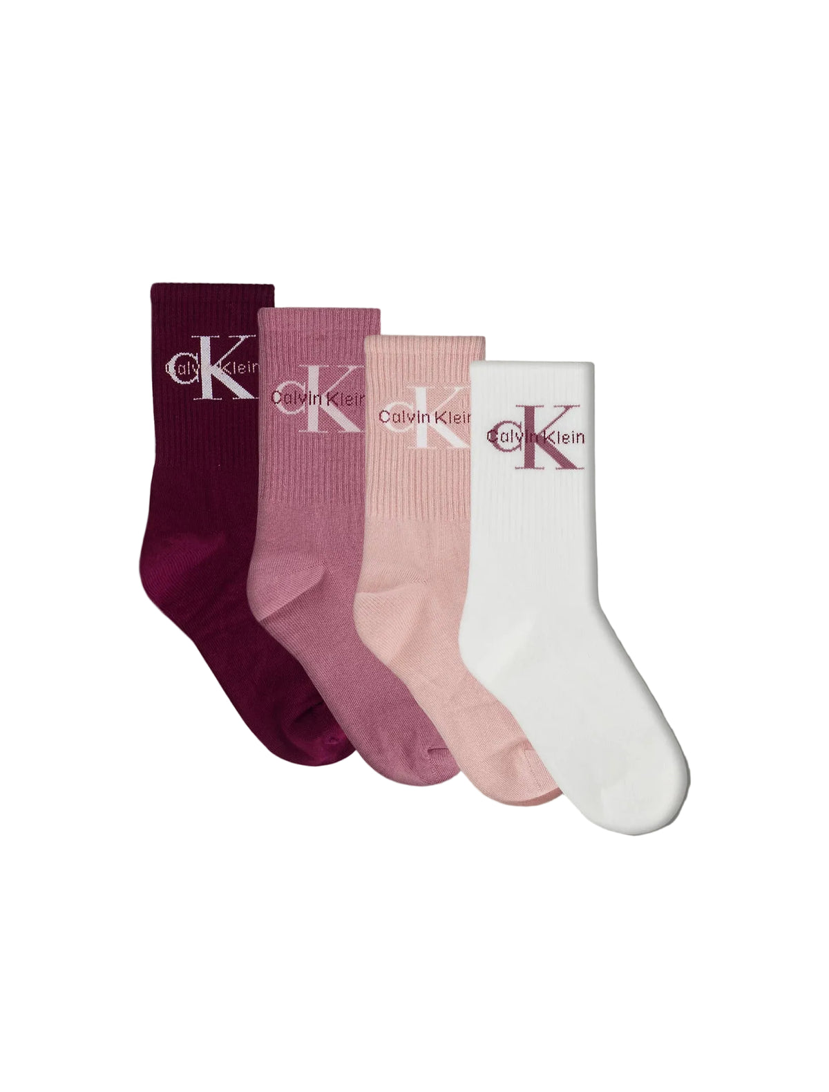 Calzini Donna lunghi con logo in confezione regalo da 4