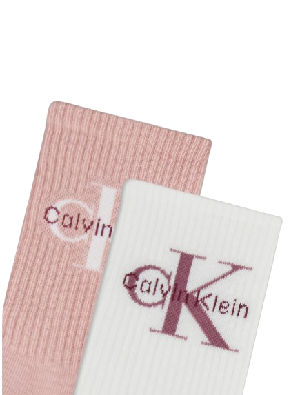 Calzini Donna lunghi con logo in confezione regalo da 4 Calvin Klein