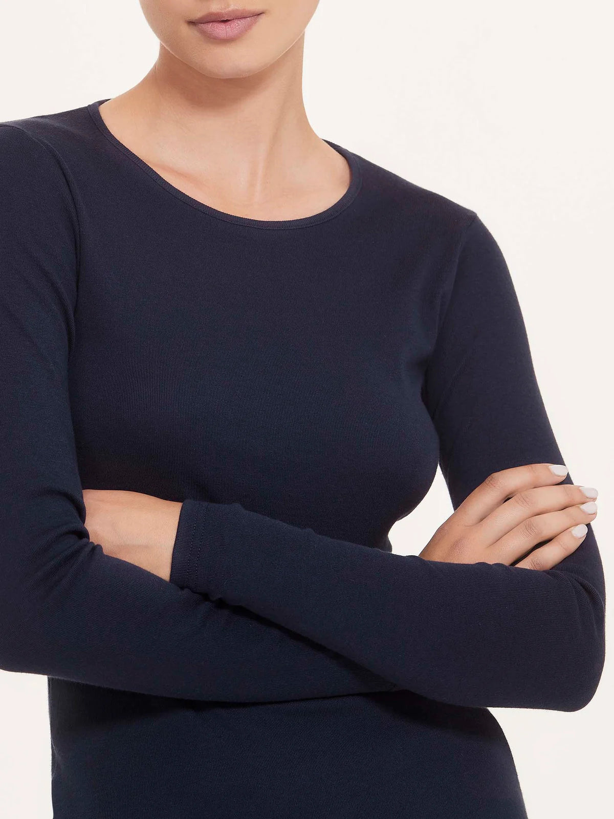 Maglietta Donna girocollo in Thermo Cotton