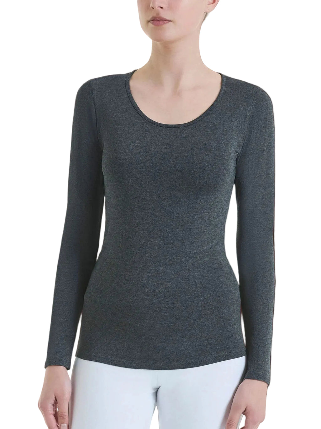 Maglietta Donna girocollo in Jersey Strech Winter Viscosa