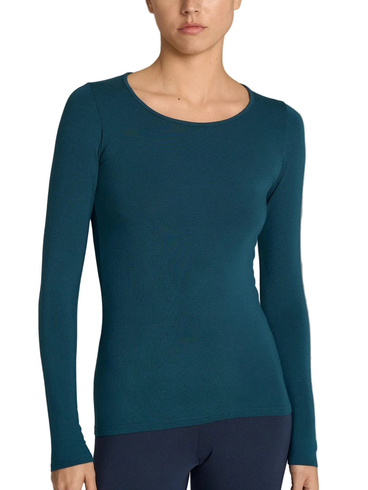 Maglietta Donna girocollo in Jersey Strech Winter Viscosa