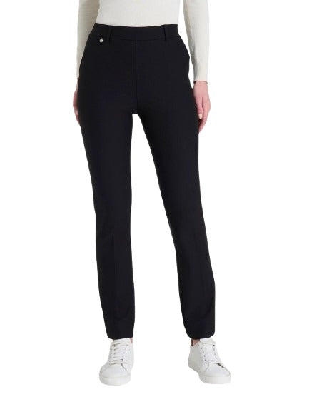 Pantalone Donna dritto con tasche in Compact Ragno