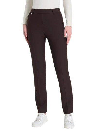 Pantalone Donna dritto con tasche in Compact