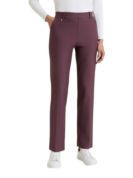 Pantalone Donna dritto con tasche in Compact