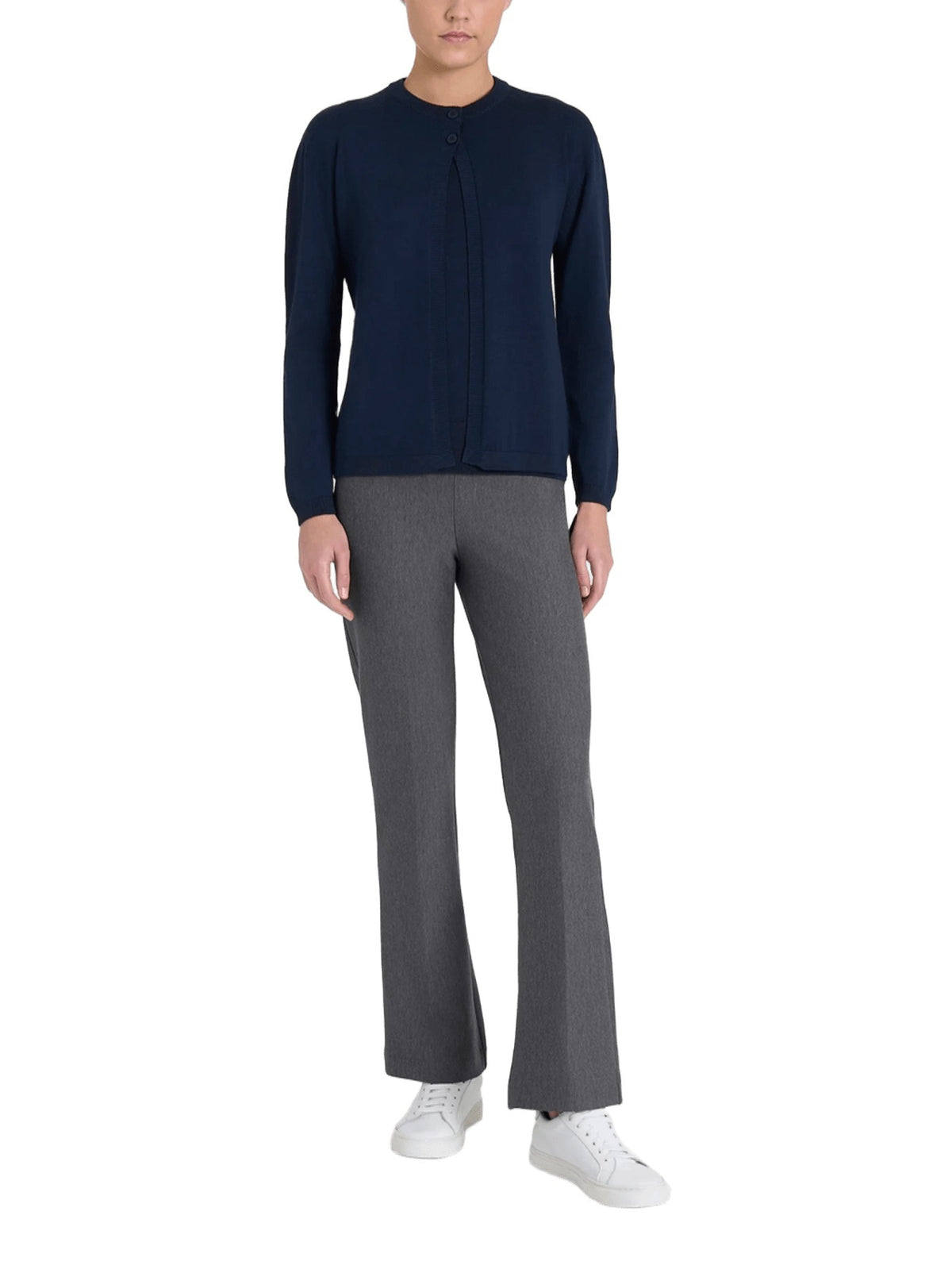 Cardigan Donna corto con due bottoni Four Seasons
