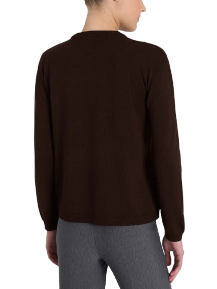 Cardigan Donna corto con due bottoni Four Seasons