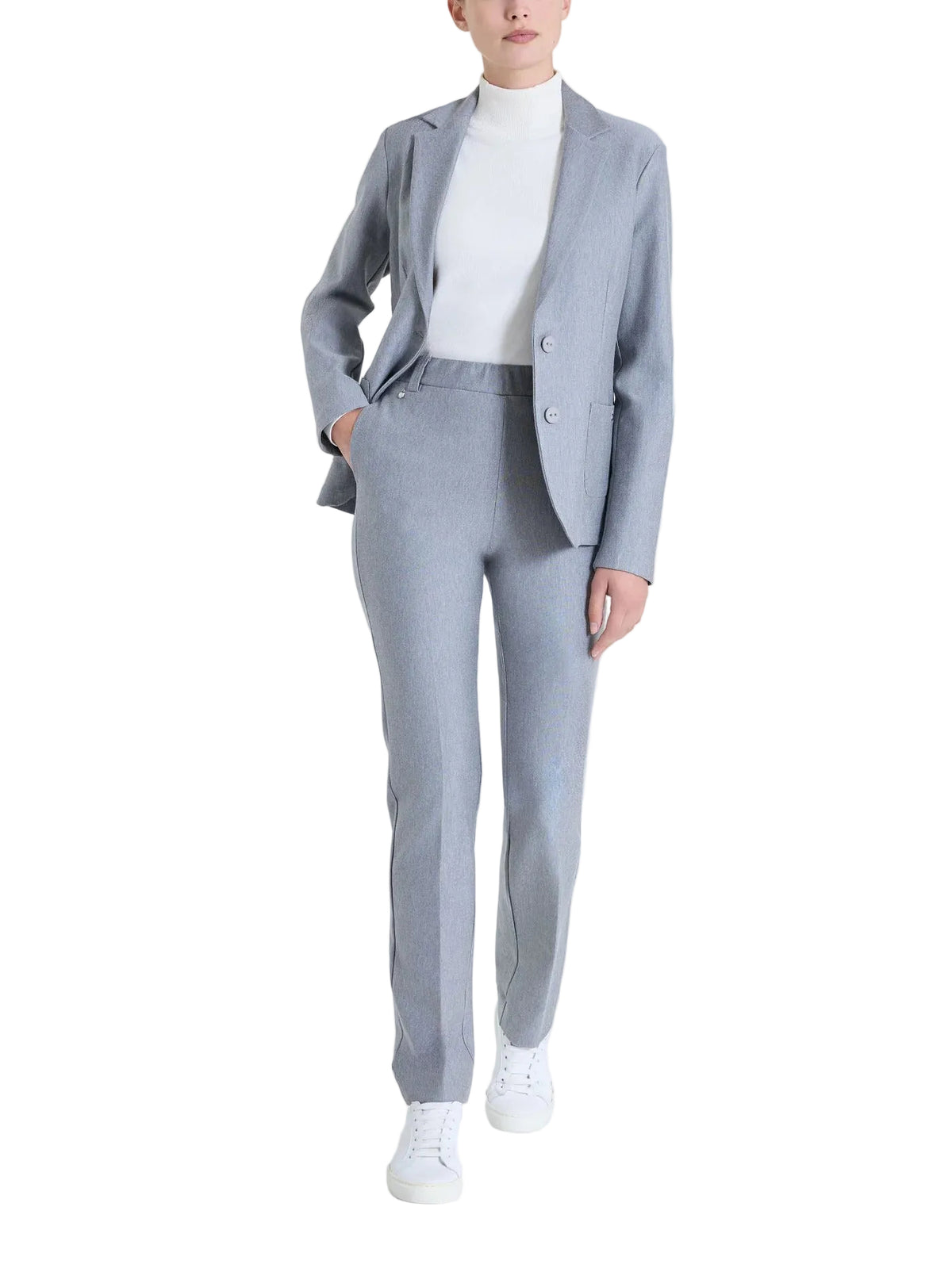 Blazer Donna con due bottoni in Compact Ragno