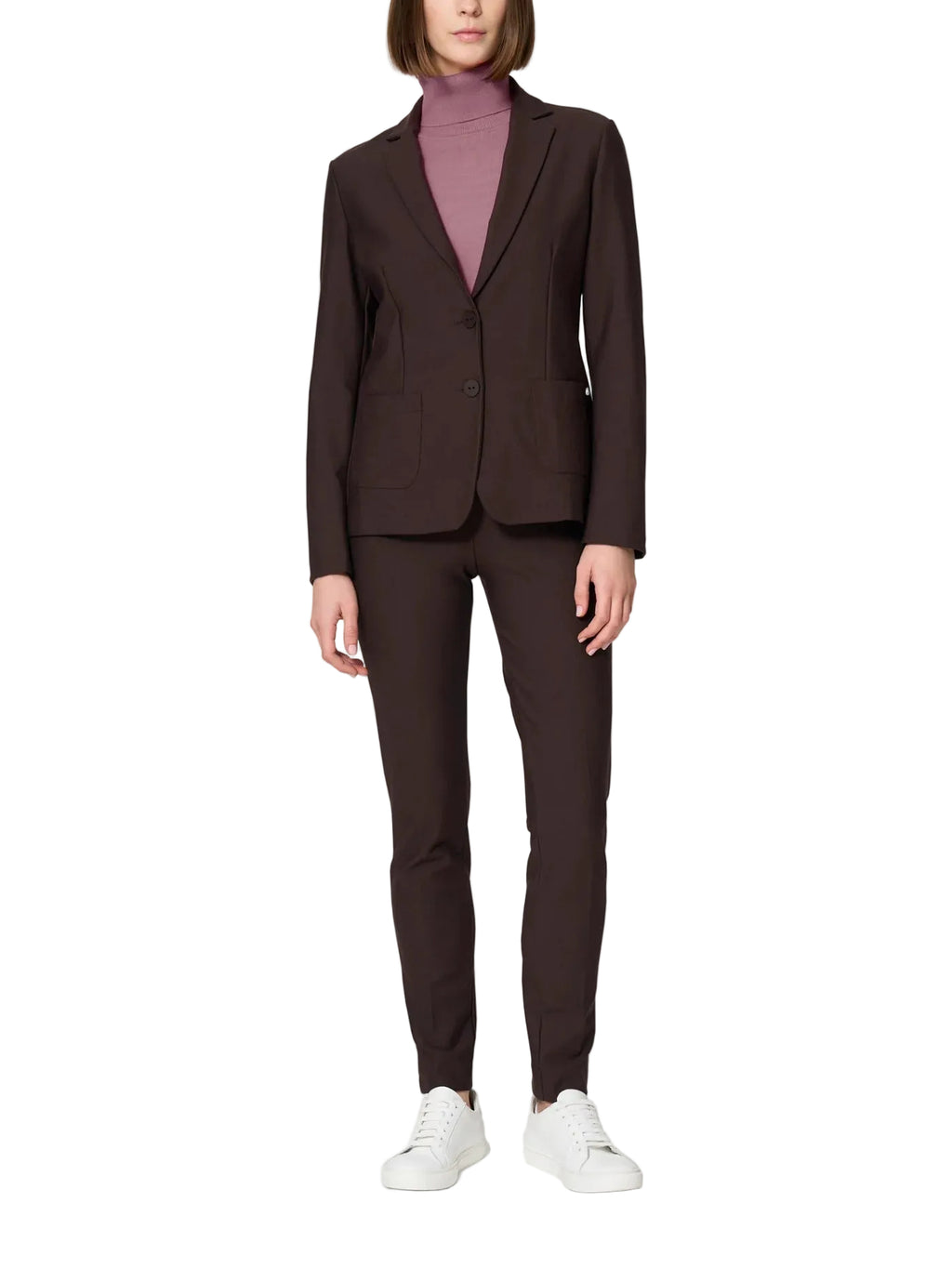 Blazer Donna con due bottoni in Compact Ragno
