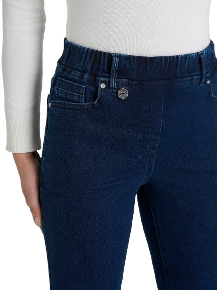 Jeans Donna flare con tasche in Super Denim