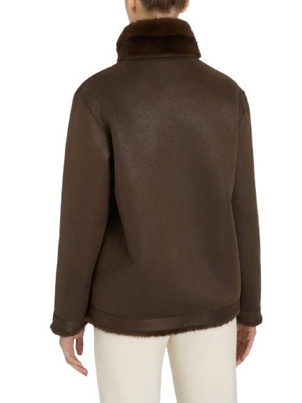 Giacca Donna double-face in Vegan Fur