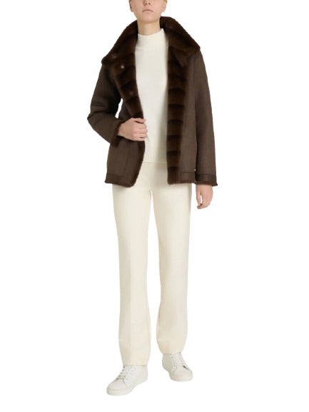 Giacca Donna double-face in Vegan Fur