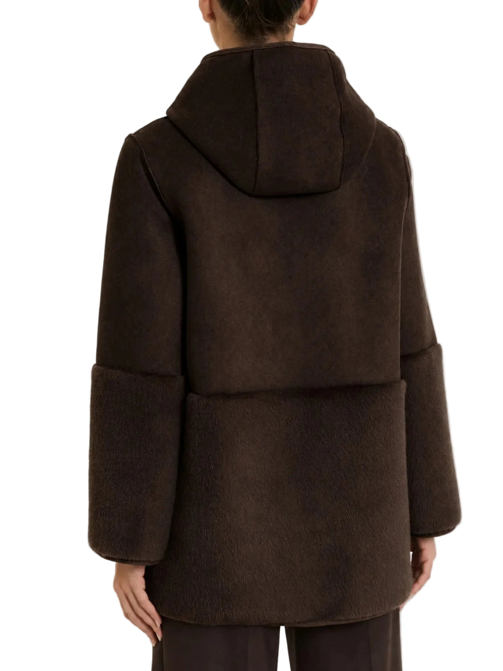 Giacca Donna con cappuccio double-face Ragno