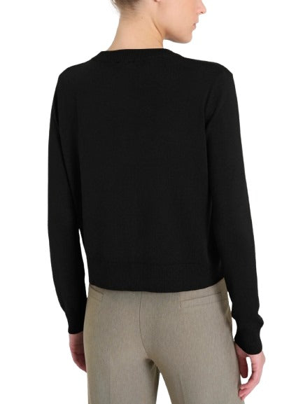 Cardigan Donna corto con bottoni Four Seansons