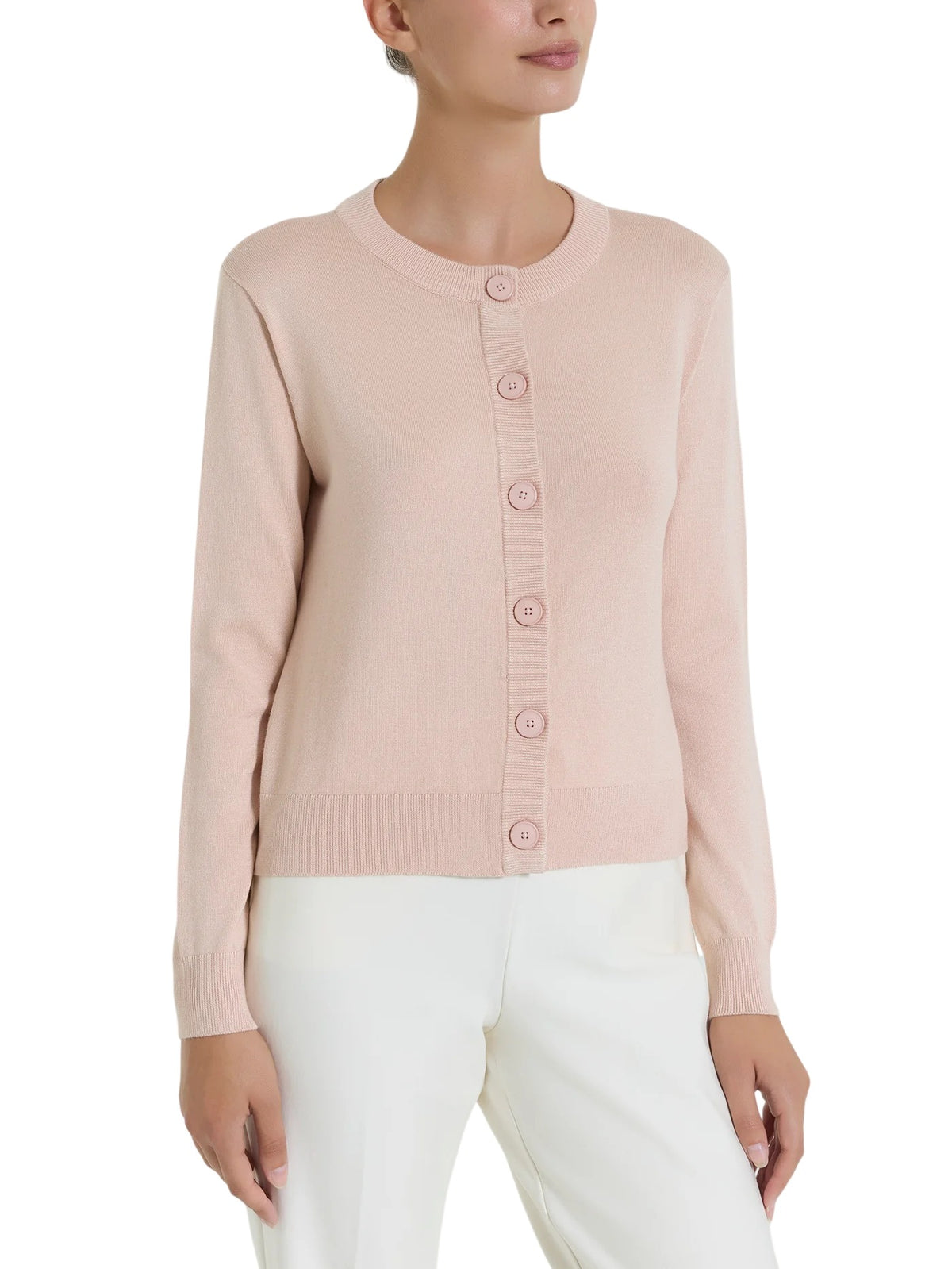 Cardigan Donna corto con bottoni Four Seansons