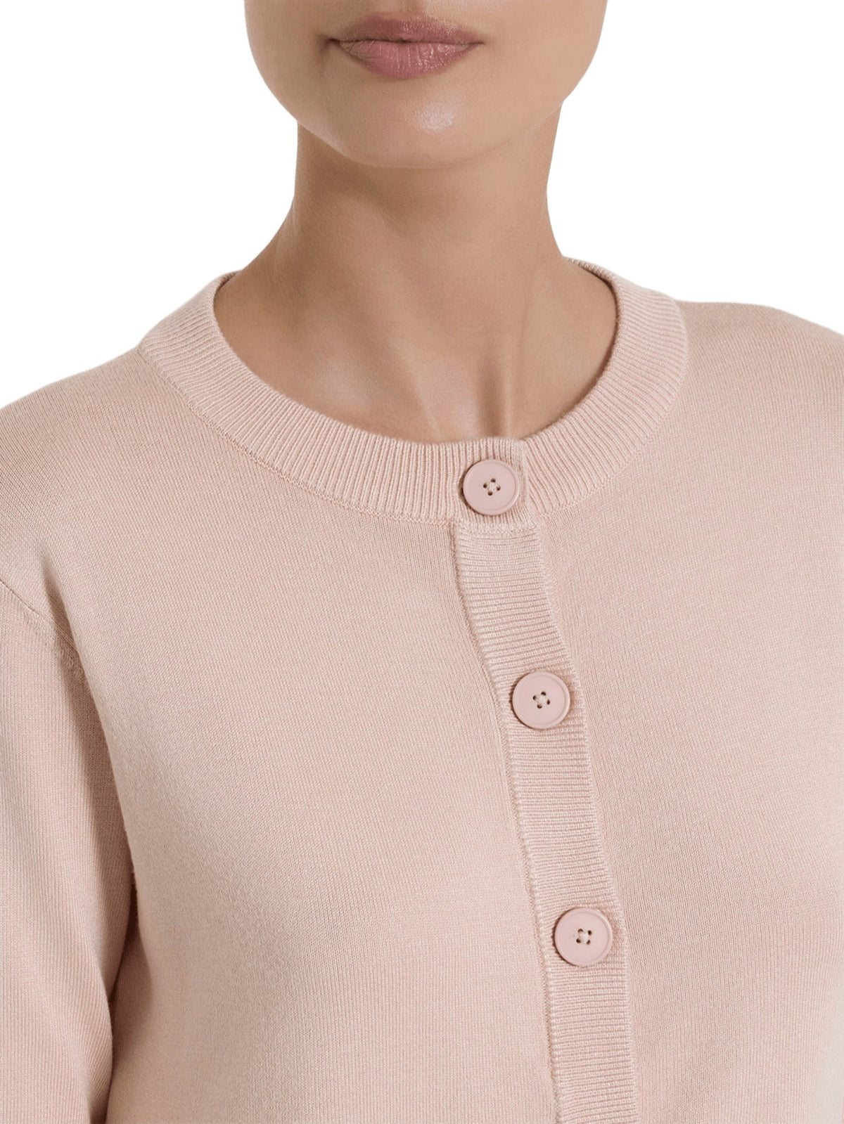 Cardigan Donna corto con bottoni Four Seansons
