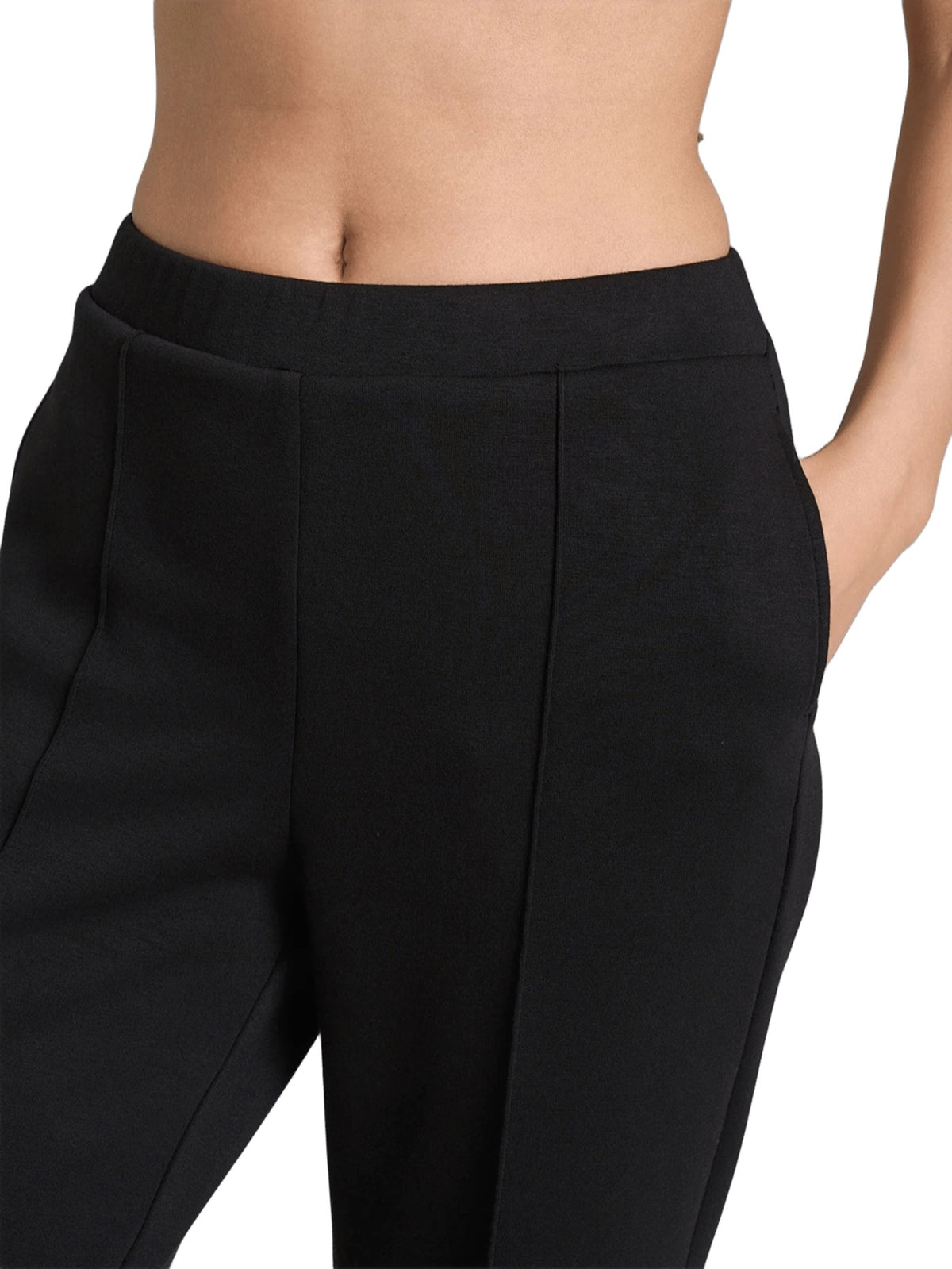 Pantalone Donna ampio con tasche in scuba