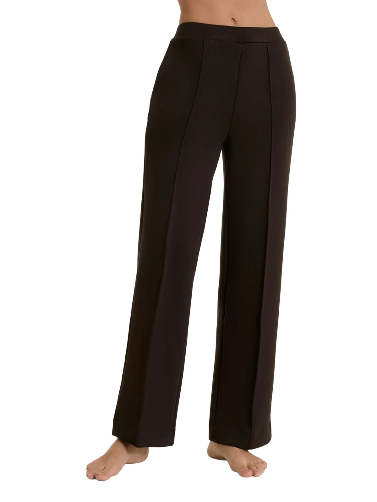 Pantalone Donna ampio con tasche in scuba