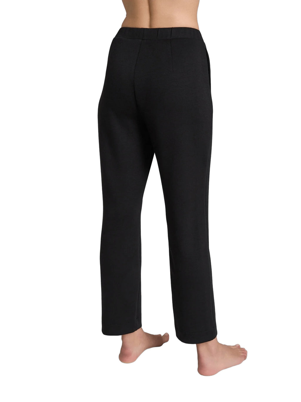 Pantalone Donna dritto con tasche in Scuba Ragno