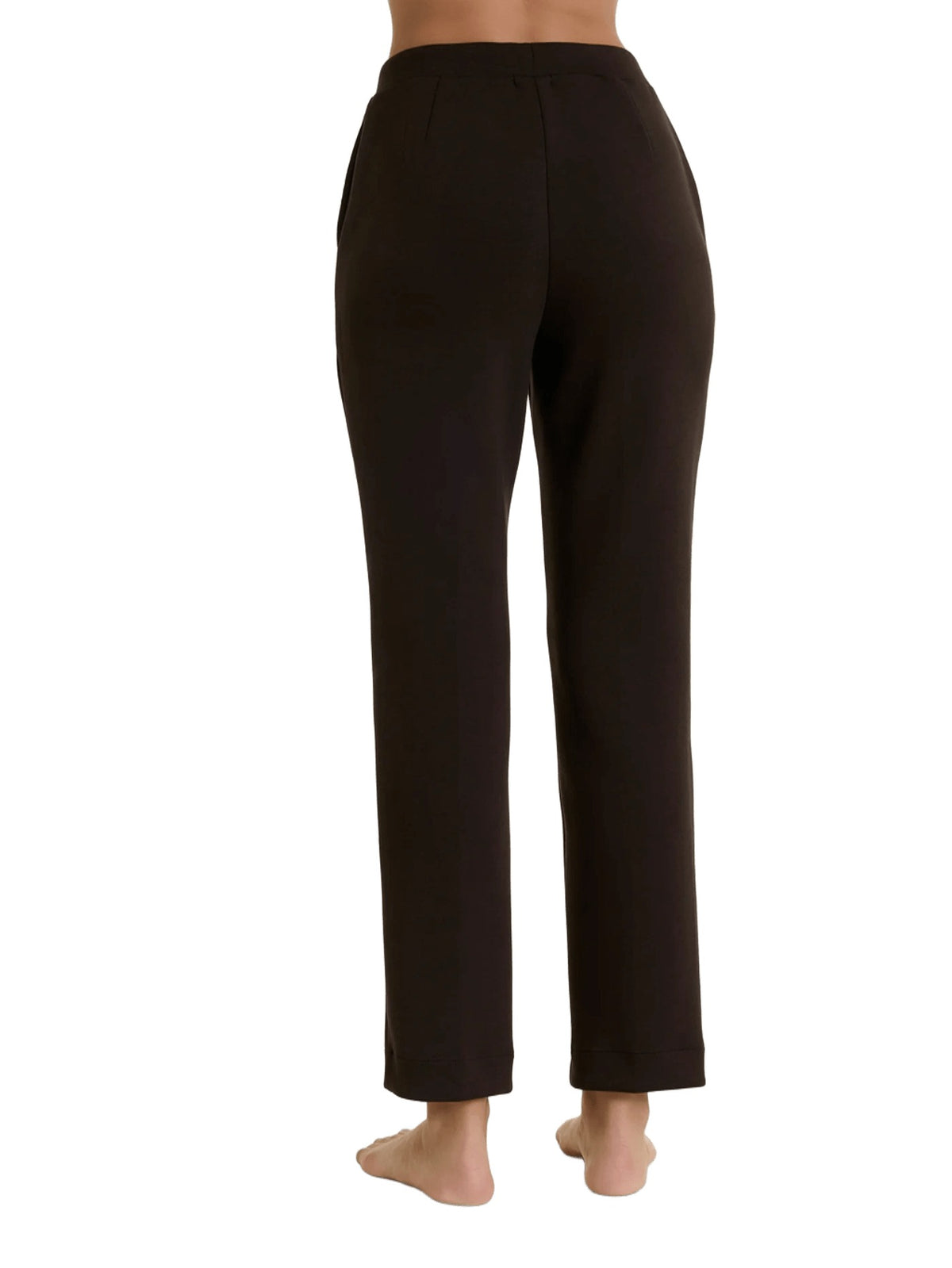 Pantalone Donna dritto con tasche in Scuba