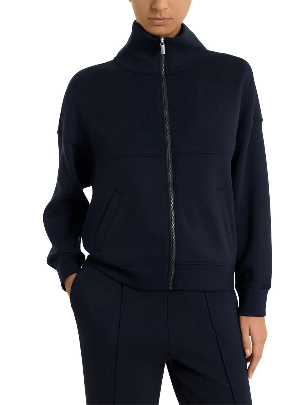 Giacchina Donna con zip in Scuba Ragno