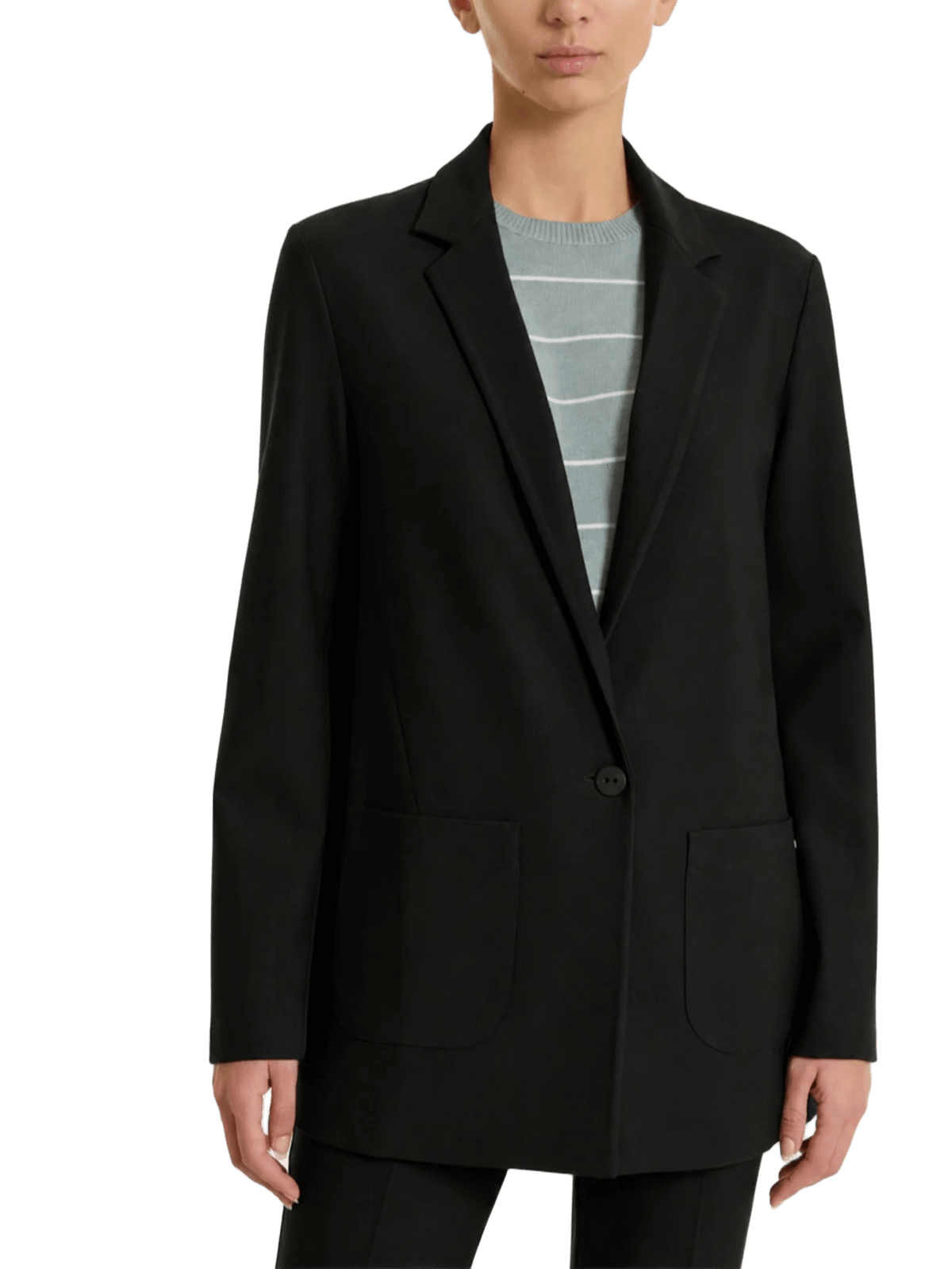 Blazer Donna monopetto con un bottone in Compact
