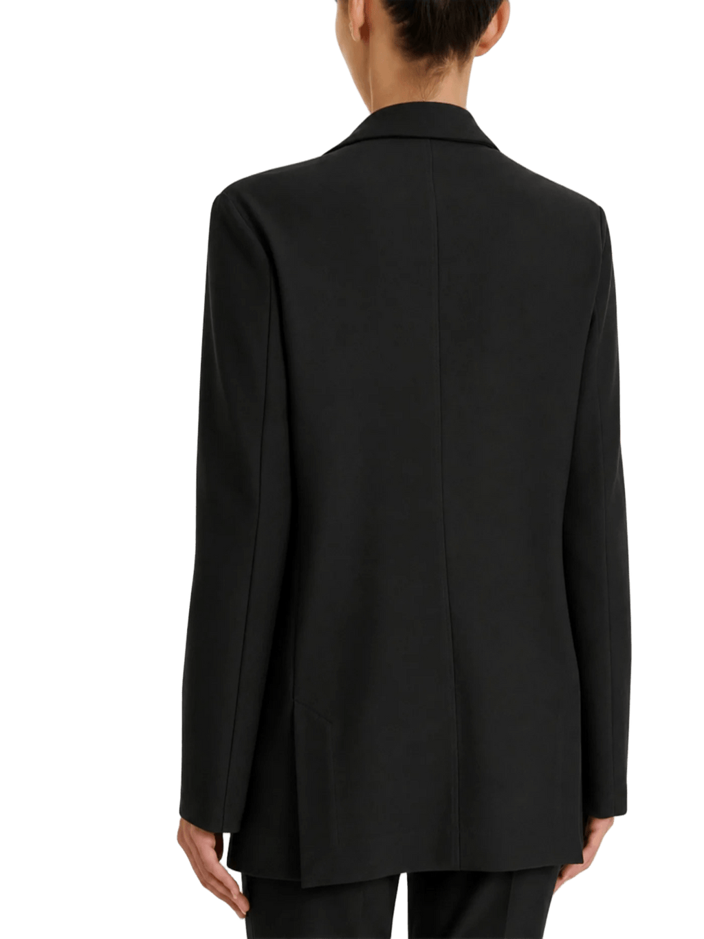 Blazer Donna monopetto con un bottone in Compact Ragno