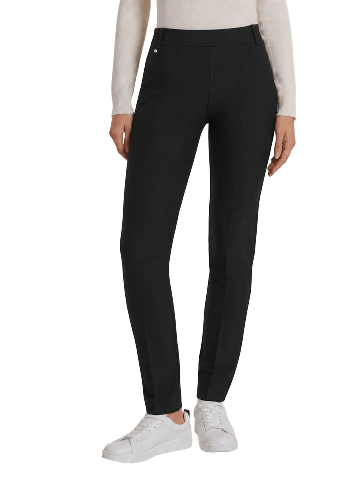 Pantalone Donna a sigaretta con passanti in Compact