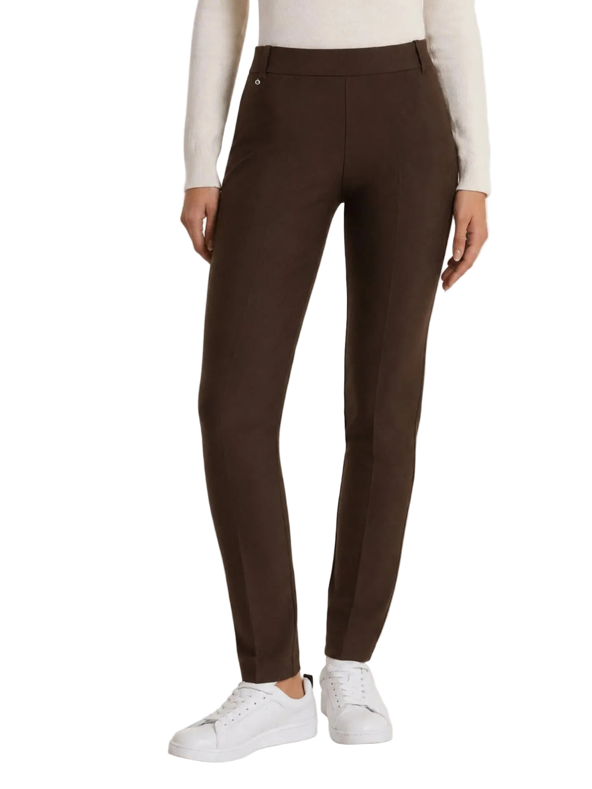Pantalone Donna a sigaretta con passanti in Compact