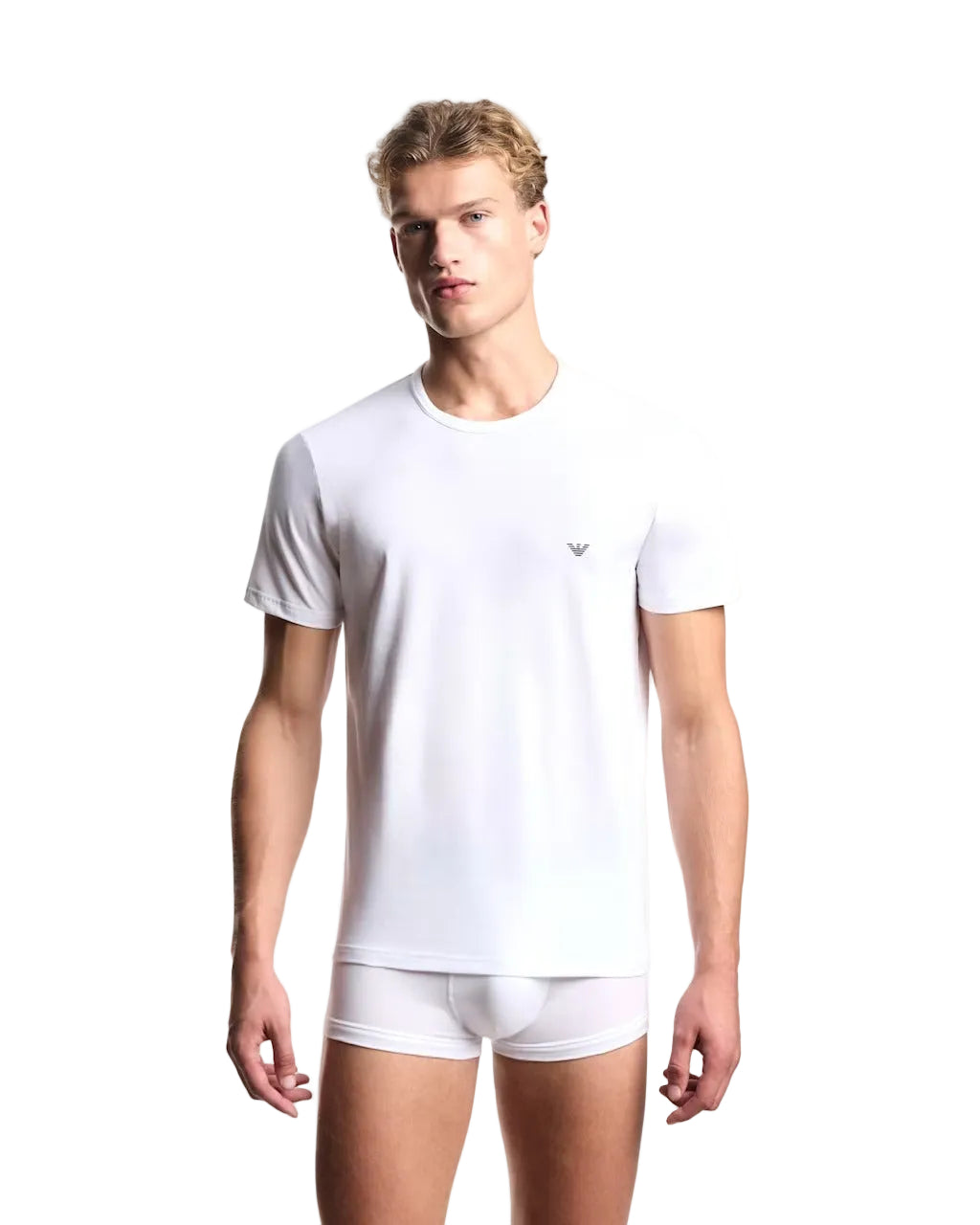 T-Shirt Uomo stretch girocollo 2 pezzi Emporio Armani
