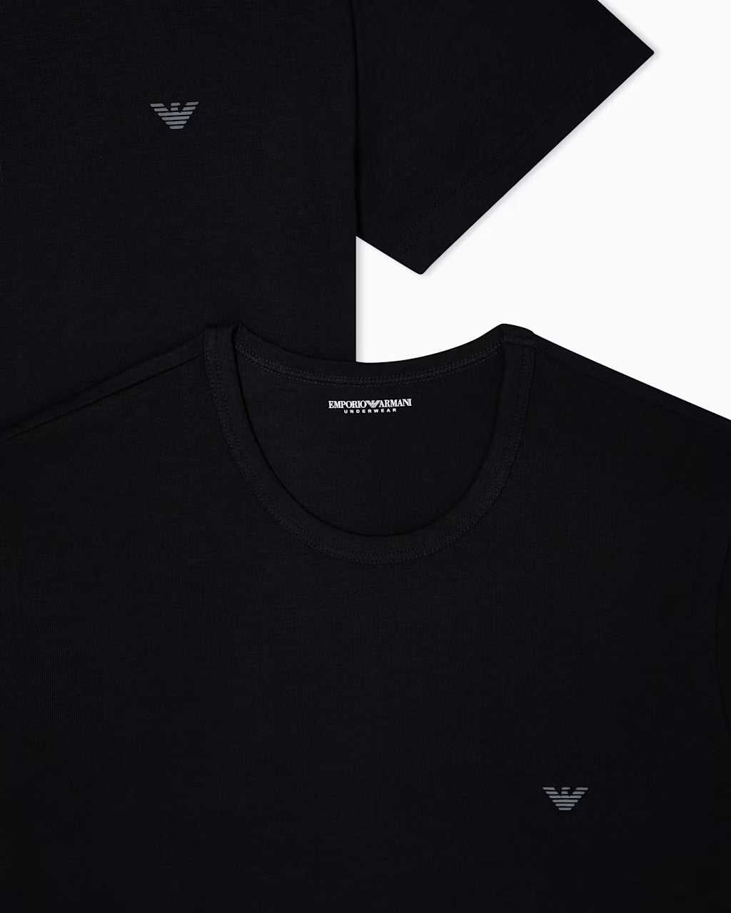 T-Shirt Uomo stretch girocollo 2 pezzi Emporio Armani
