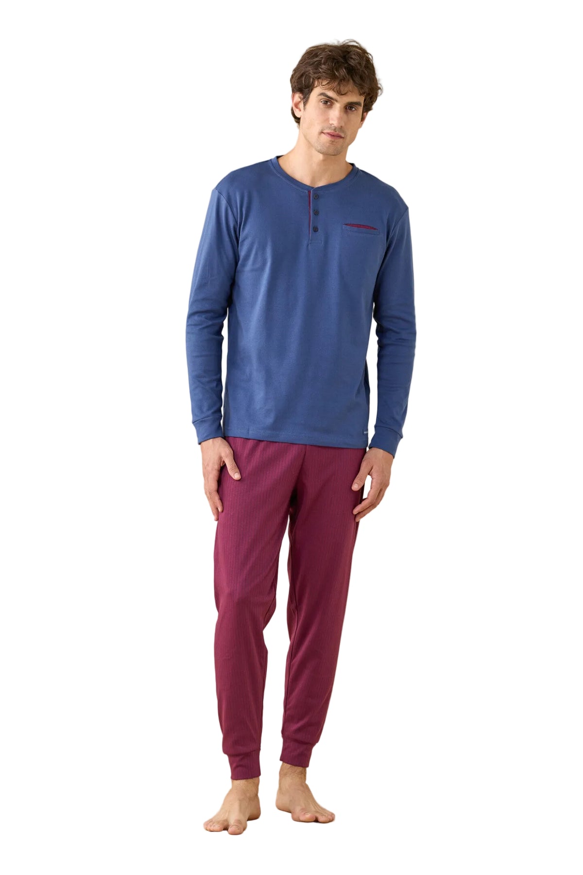 Pigiama Uomo Invernale caldo cotone Classic 3312