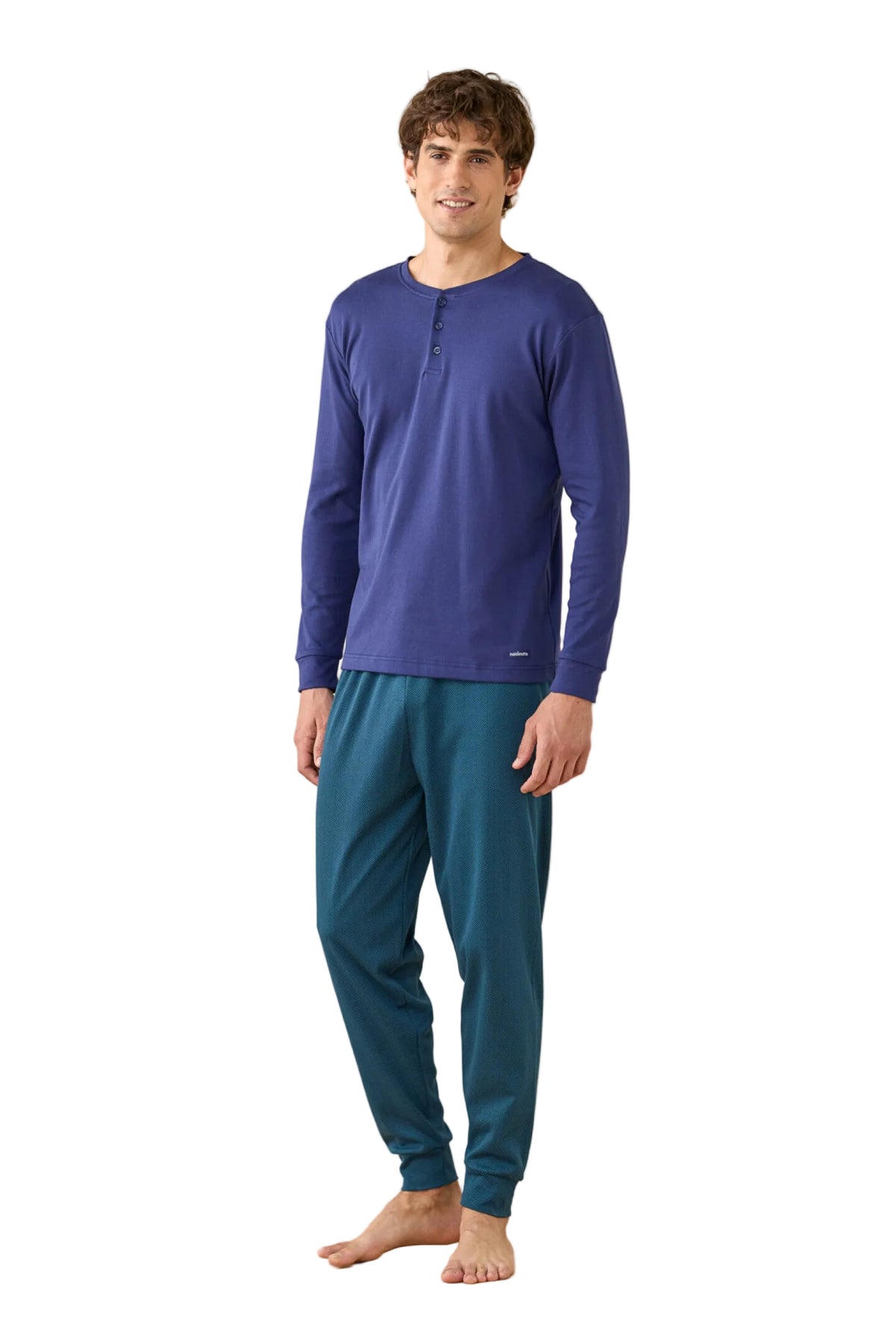 Pigiama Uomo in caldo cotone invernale Classic Noidinotte 3313