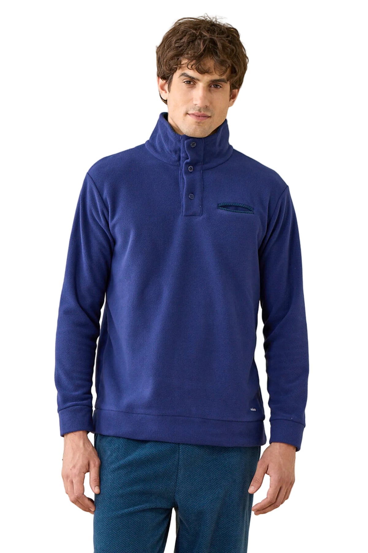 Pigiama Uomo micropile collo alto