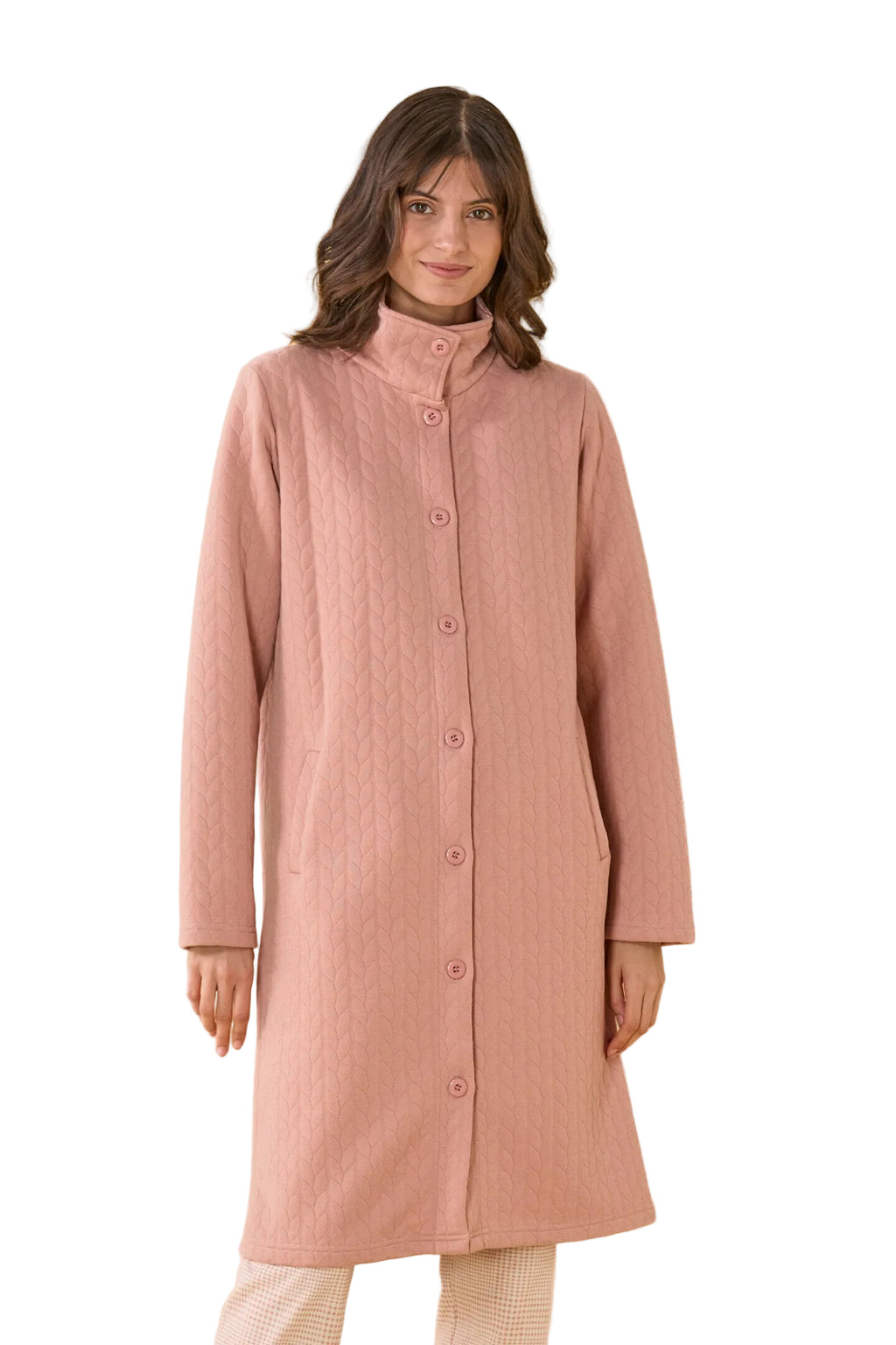 Vestaglia donna in matelassé Bows & Roses Noidinotte