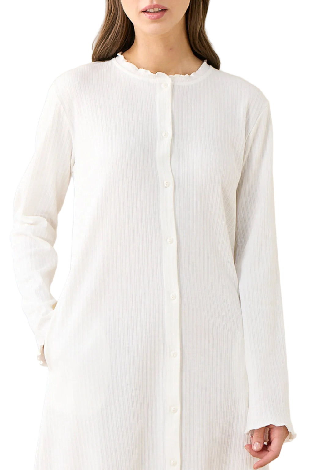 Camicia da notte Donna in costina Essential Noidinotte