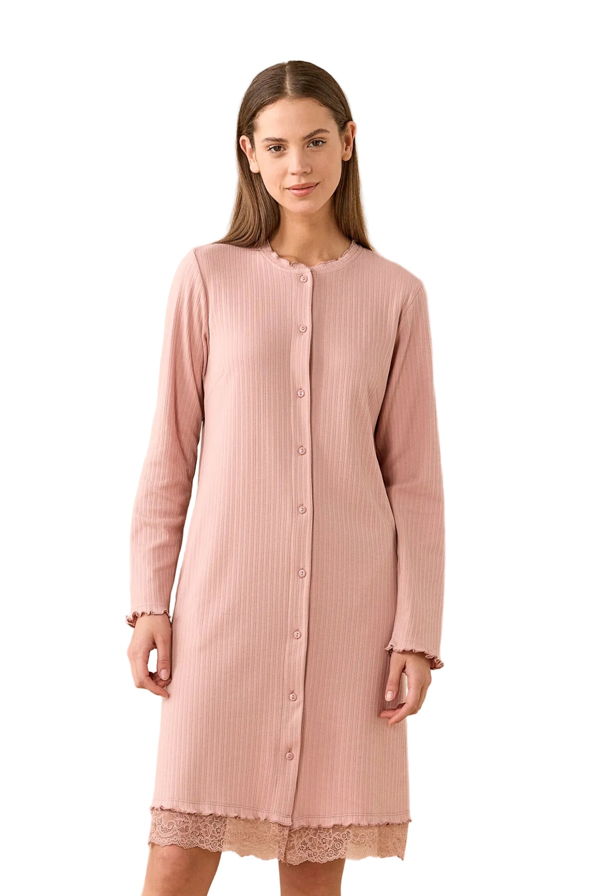 Camicia da notte Donna in costina Essential Noidinotte