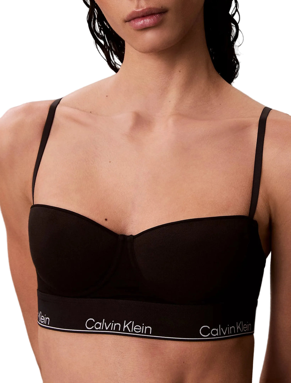 Reggiseno balconcino a bustino Cotone Modal