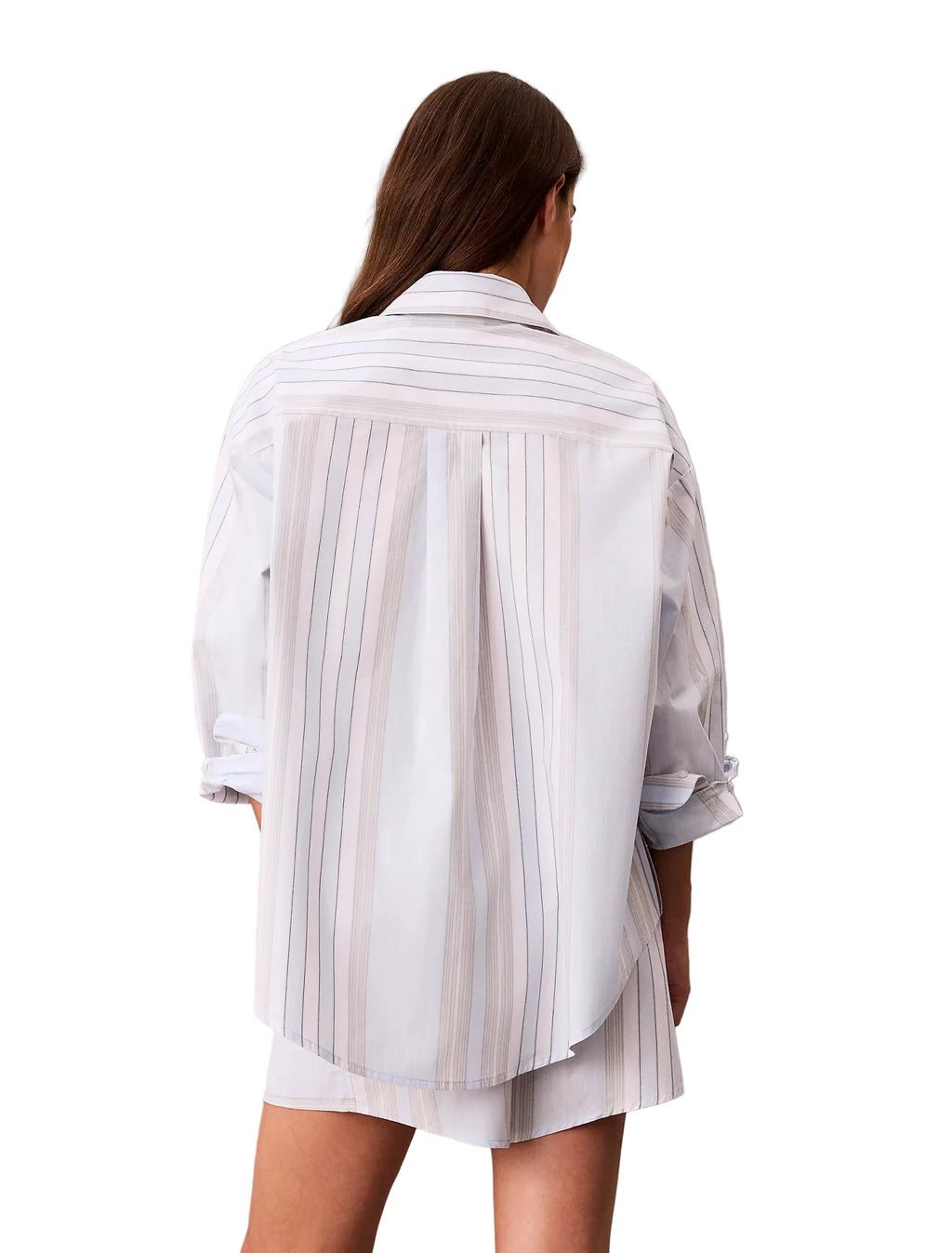 Camicia Donna multicolore - Icon Cotton Poplin Calvin Klein