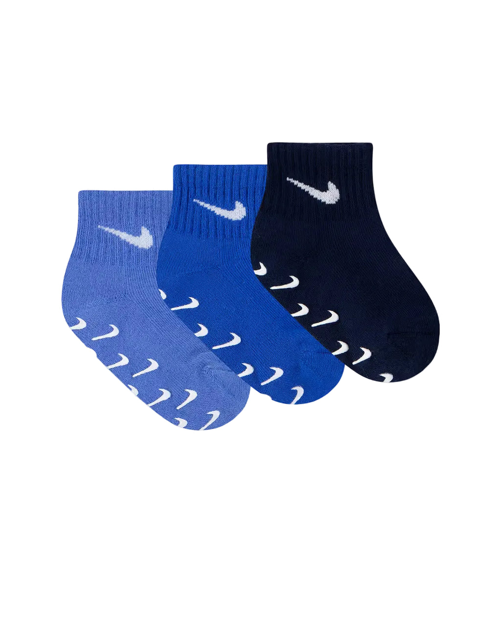 Calzini Bambini Nike Antiscivolo Blu 3 paia