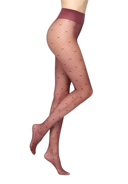 Collant Velato Micro Motivo Graceful 20 Den