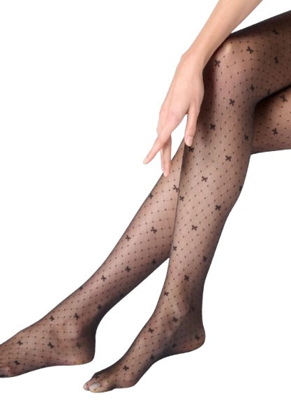 Collant Velato Micro Motivo Graceful 20 Den