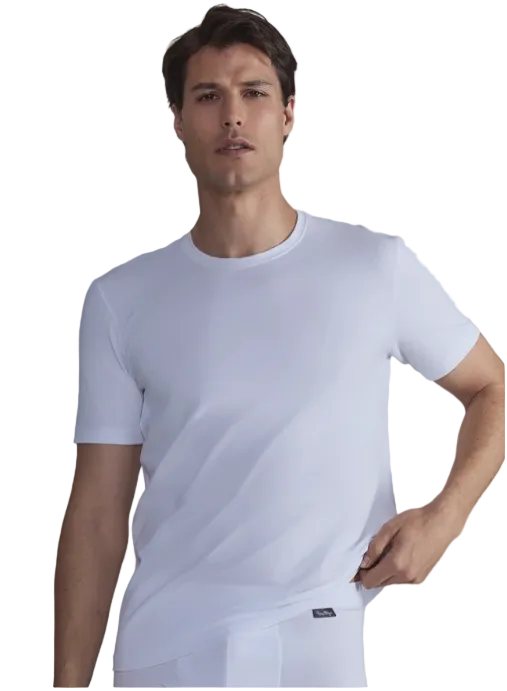 T-Shirt Uomo girocollo elasticizzato Philippe Matignon